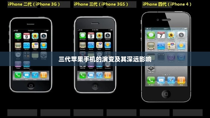 三代苹果手机演变及其全球影响：从初代iPhone到现代智能手机的革新历程