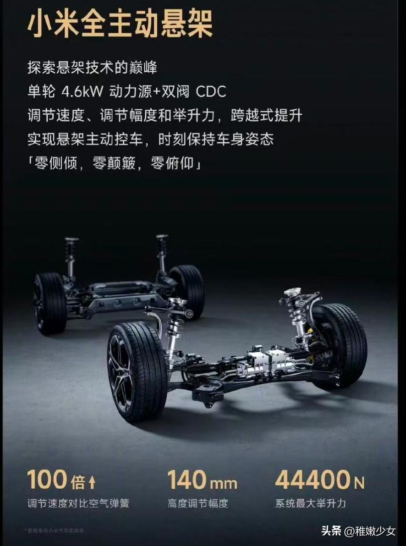 悬挂系统揭秘：小米汽车的舒适与稳定_小米悬挂_小米布局汽车